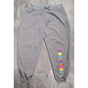 Jewel House Gray Signature Leg Plus Size Jogging Pants Size 3X Y2k B101
